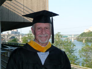 Swann at his graduation in 2011 