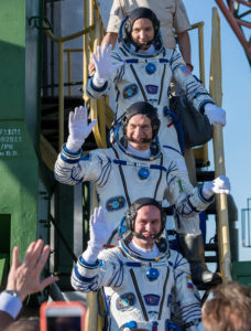 Bresnik and astronauts
