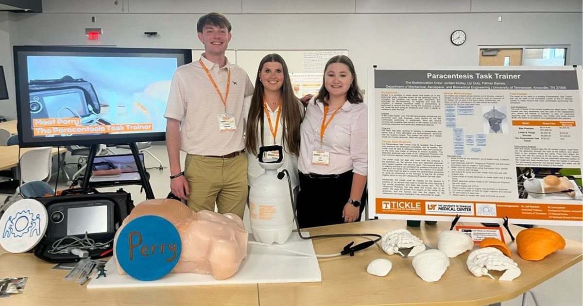 Senior Design Project Helps Train Healthcare Workers