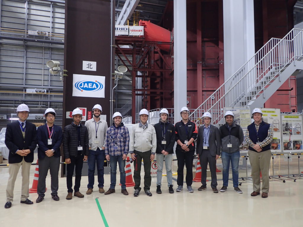 students at Fukushima Power Plant