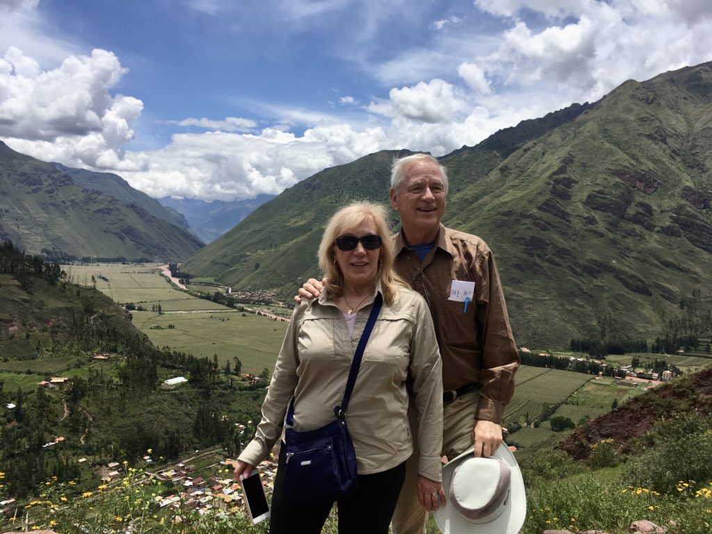 Photo of Coffey and Froula in Peru