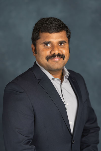 Headshot of Krishnan Veluswamy